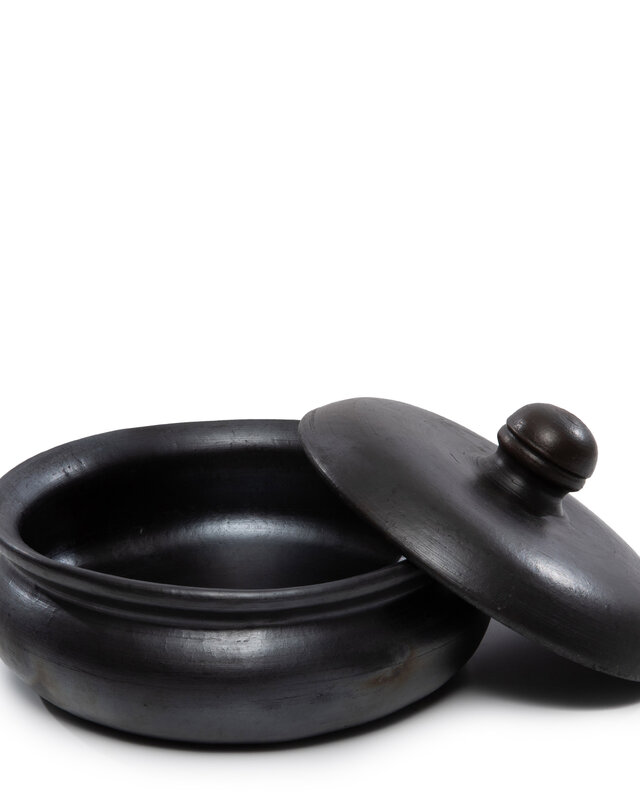 Bazar Bizar The Burned Curry Pot - Zwart - H14 x B18 cm