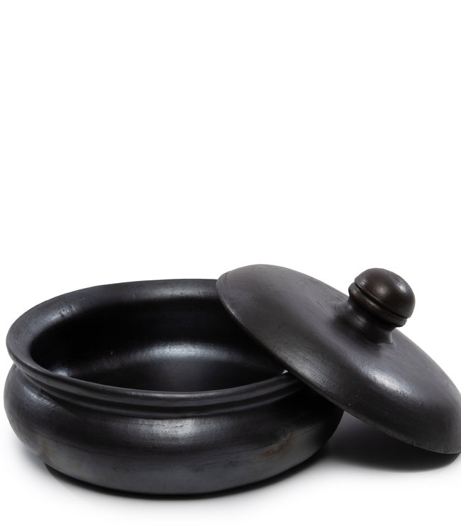 Bazar Bizar The Burned Curry Pot - Zwart - H14 x B18 cm