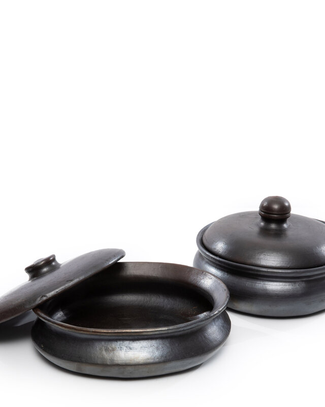 Bazar Bizar The Burned Curry Pot - Zwart - H14 x B18 cm