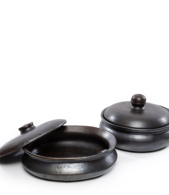 Bazar Bizar The Burned Curry Pot - Zwart - H14 x B18 cm