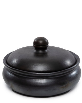 Bazar Bizar The Burned Curry Pot - Zwart - H14 x B18 cm