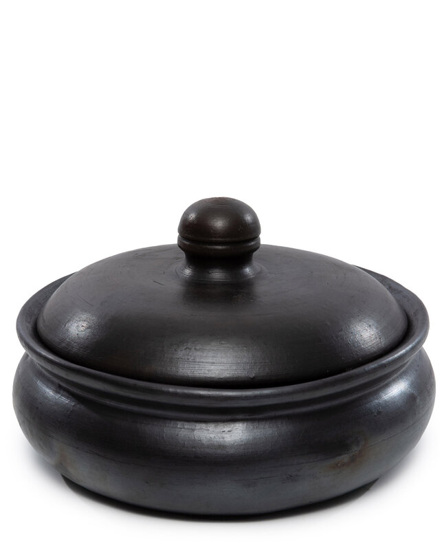 Bazar Bizar The Burned Curry Pot - Zwart - H14 x B18 cm
