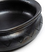 Bazar Bizar The Burned Curry Pot Met Patroon - Zwart - H14 cm