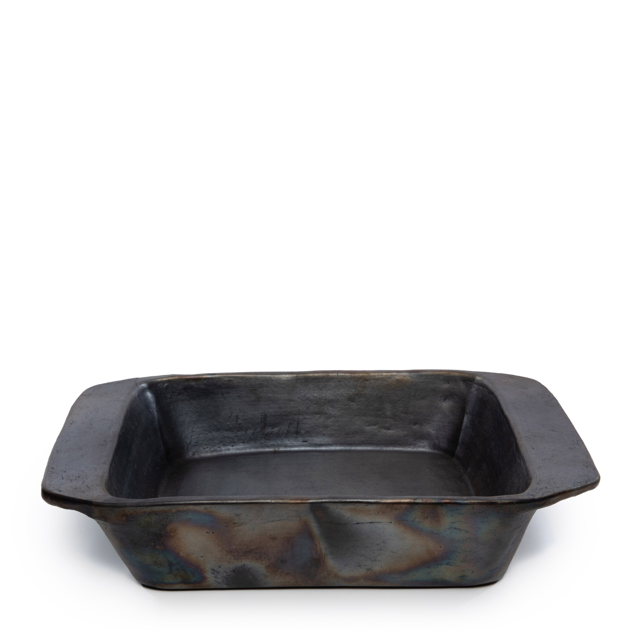 Bazar Bizar The Burned Ovenschaal - Zwart - B37 cm