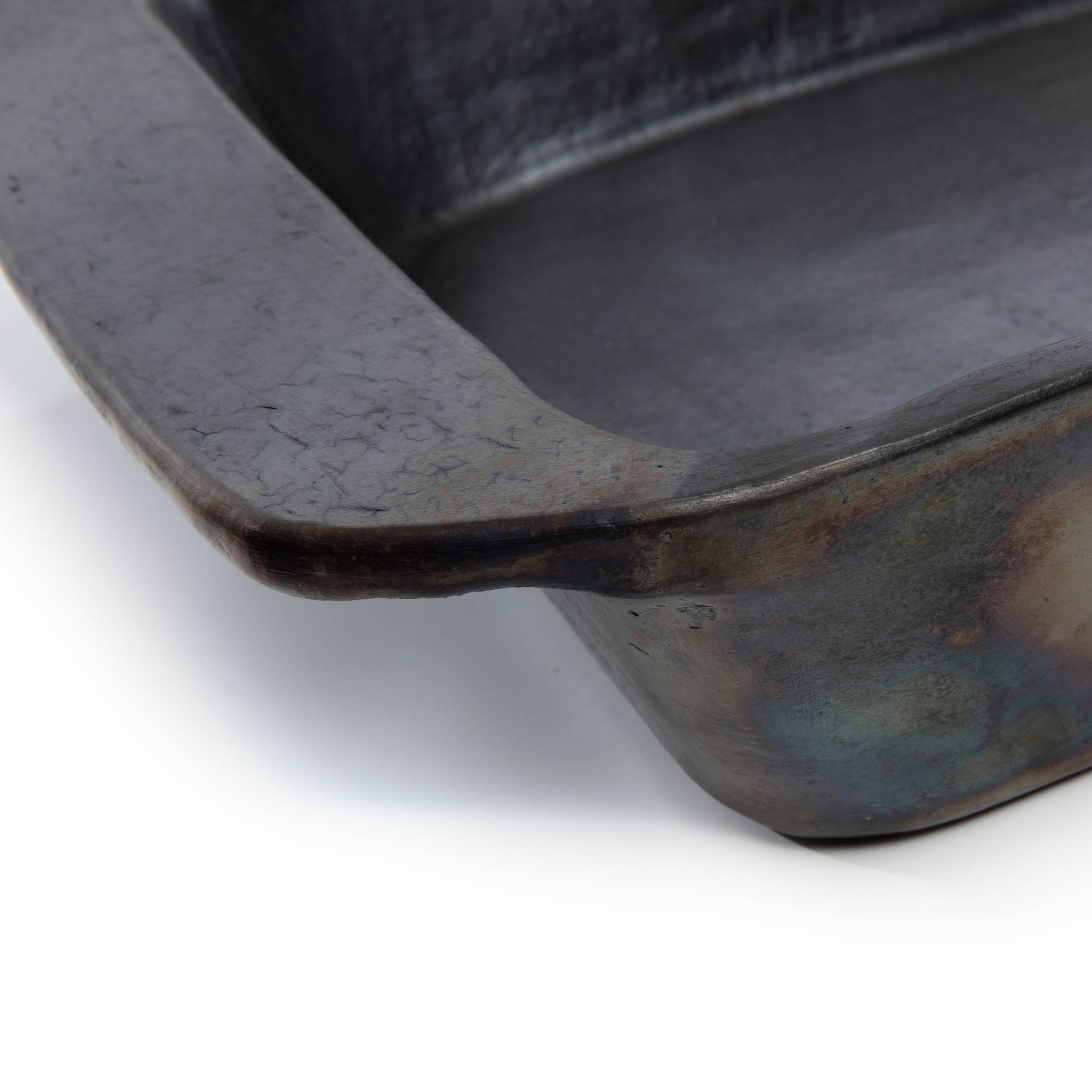 Bazar Bizar The Burned Ovenschaal - Zwart - B37 cm