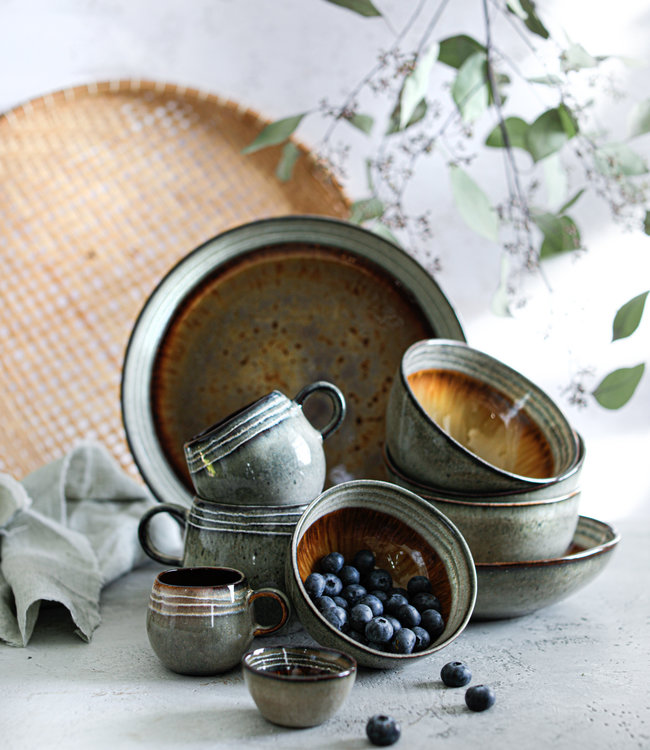 Bazar Bizar The Comporta Espresso Kopjes - Set van 6