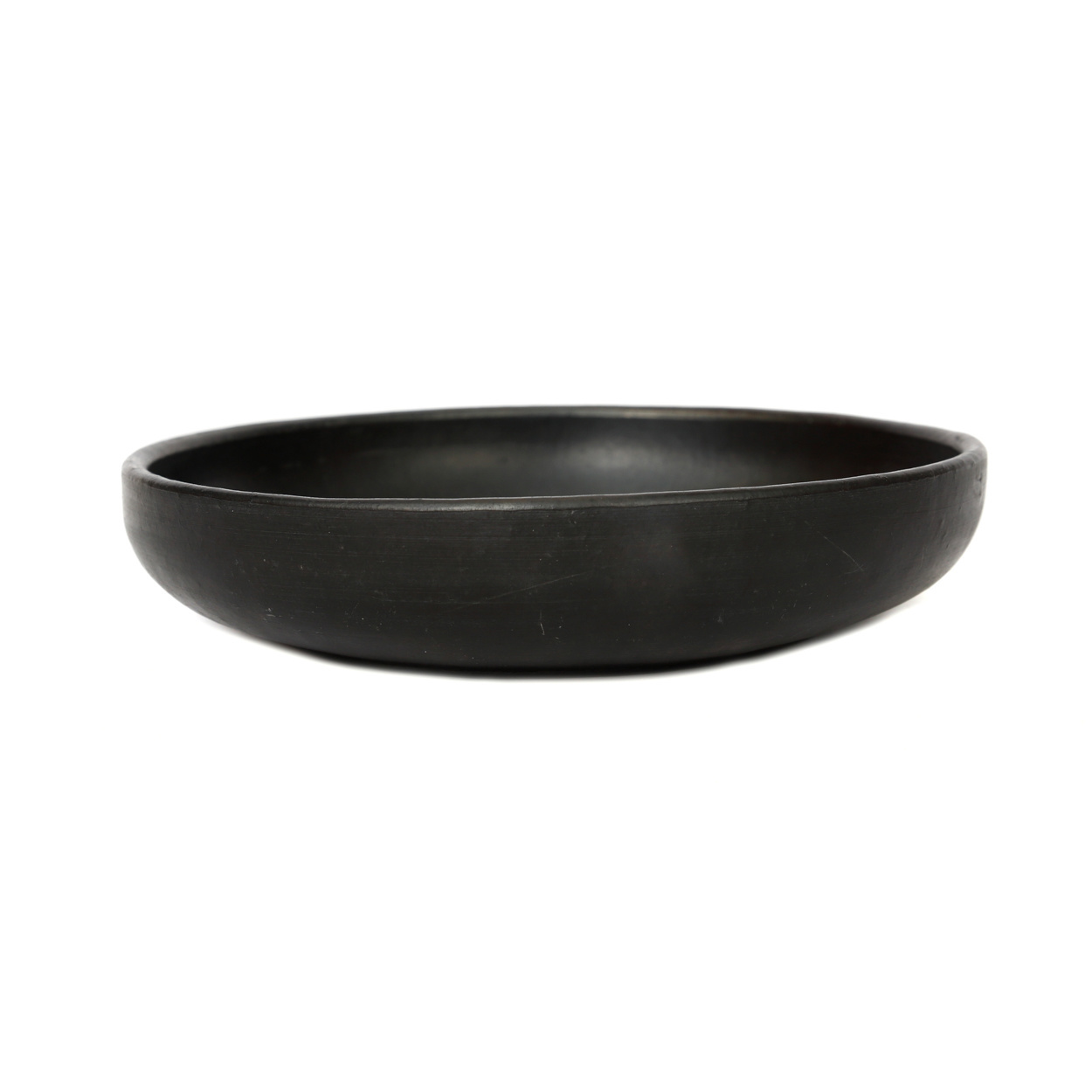 Bazar Bizar The Burned Diep Bord - Zwart - H5 x B22 cm