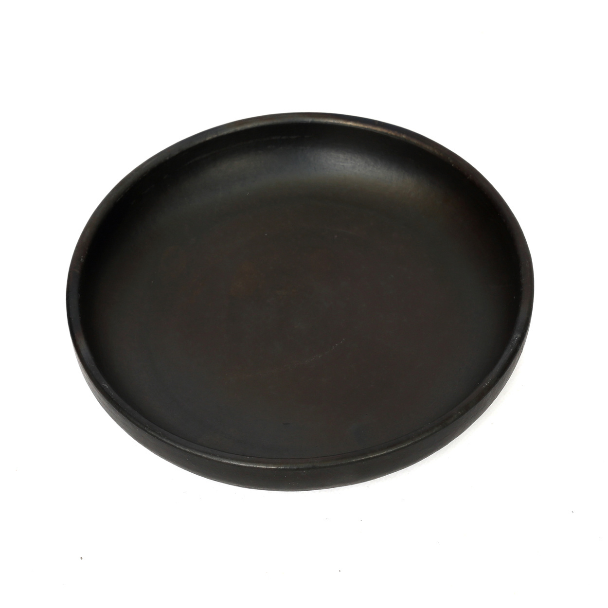 Bazar Bizar The Burned Diep Bord - Zwart - H5 x B22 cm
