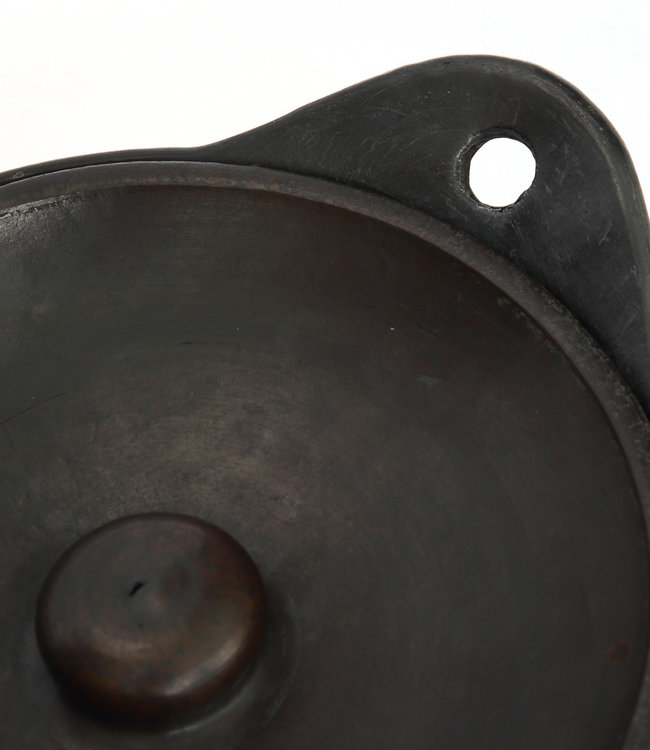 Bazar Bizar The Burned Pot - Zwart - L26 x B21 x H10 cm