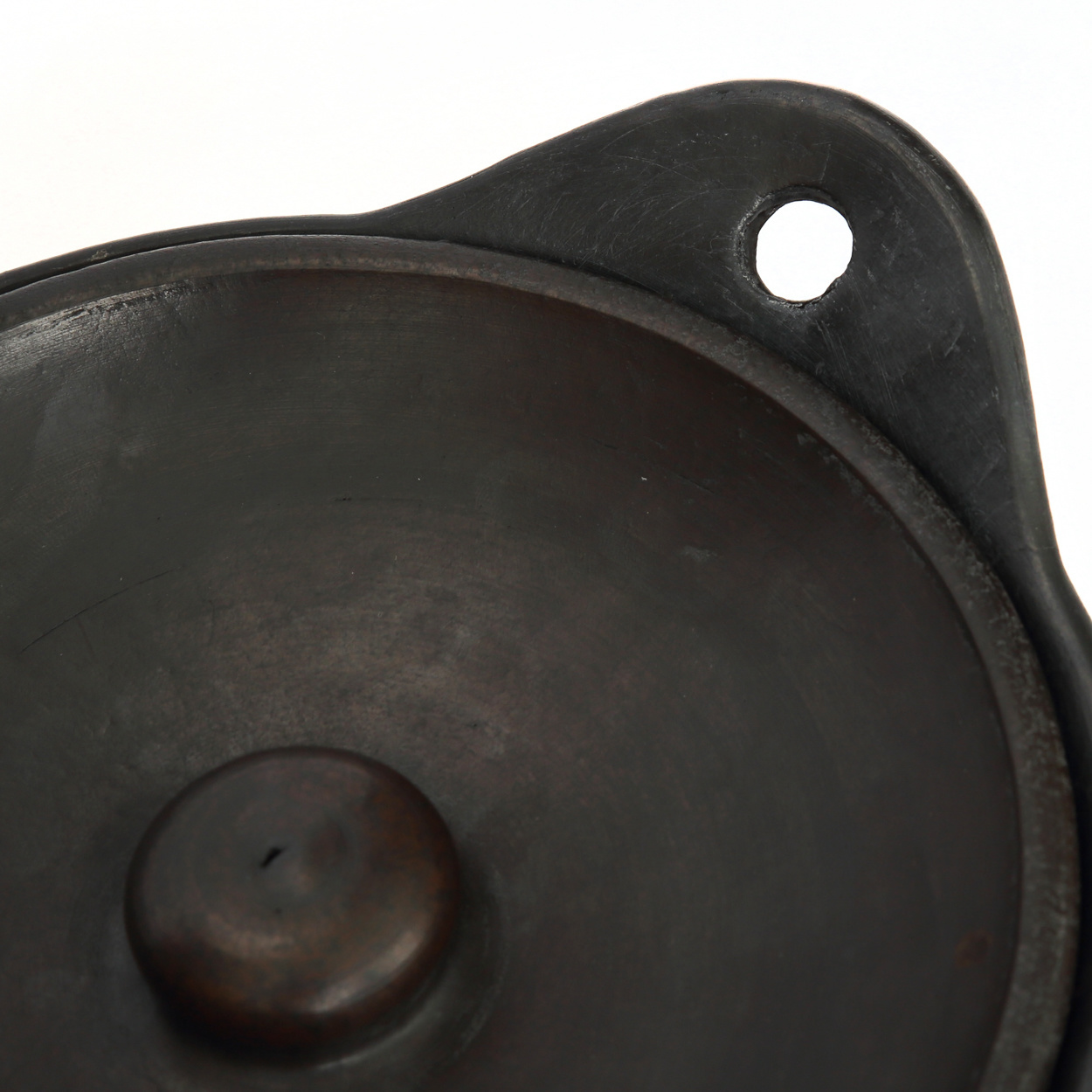 Bazar Bizar The Burned Pot - Zwart - L26 x B21 x H10 cm