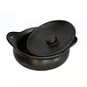 Bazar Bizar The Burned Pot - Zwart - L26 x B21 x H10 cm Bazar Bizar The Burned Pot - Zwart - L26 x B21 x H10 cm