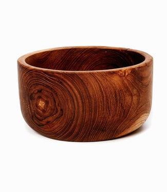 Bazar Bizar The Teak Root Saladeschaal - L15 x B15 x H8 cm