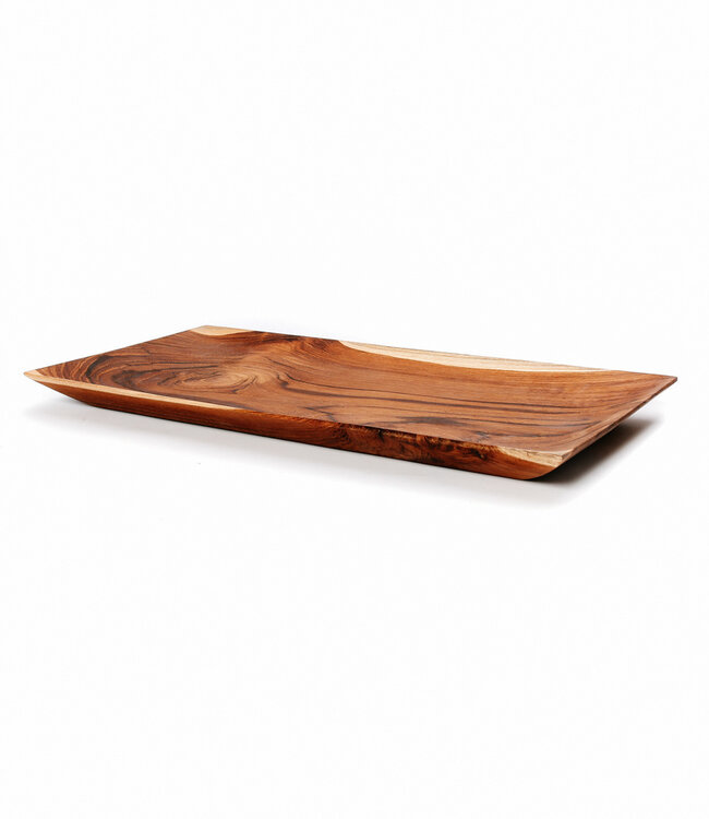 Bazar Bizar The Teak Root Sushi Bord - L - L35 x B18 cm