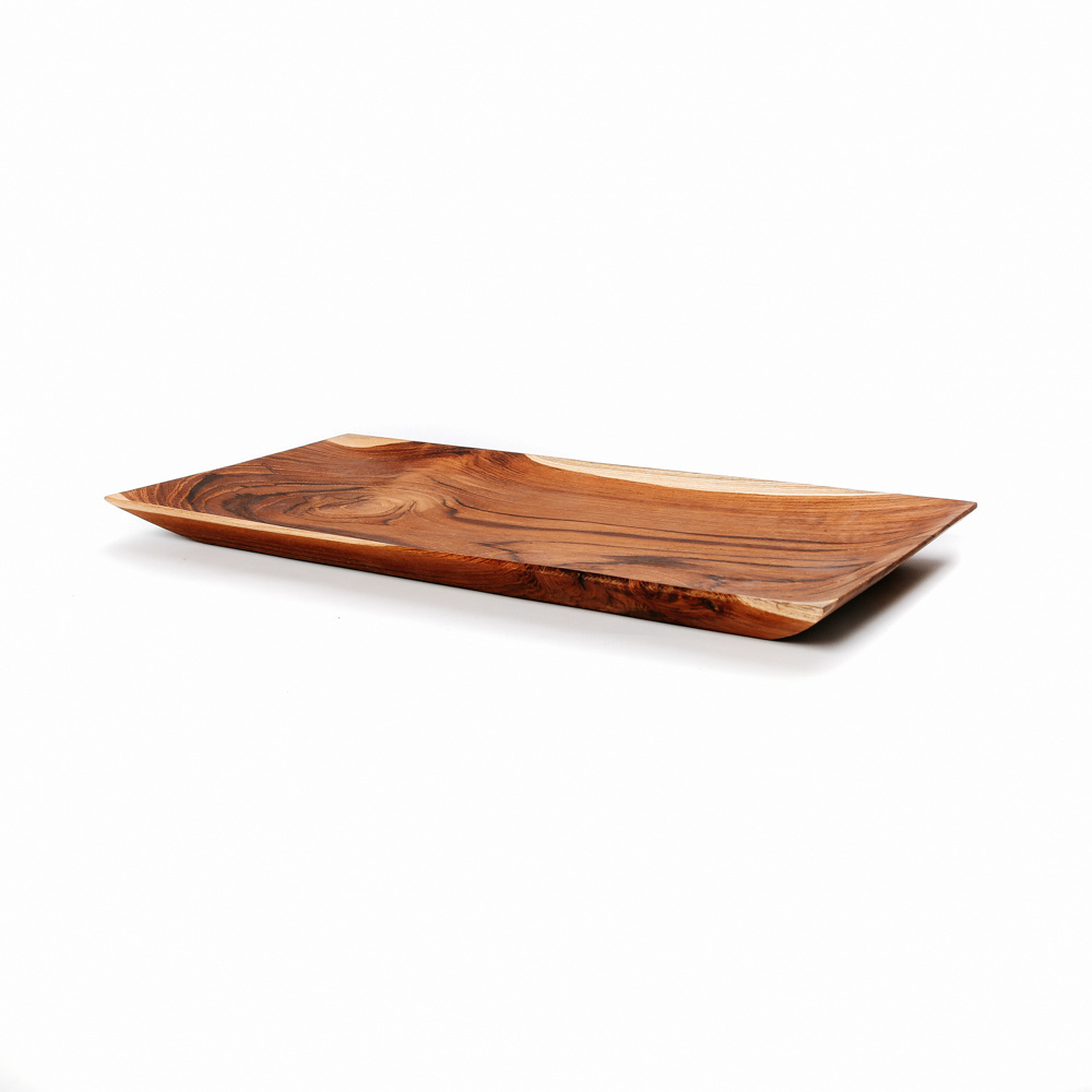 Bazar Bizar The Teak Root Sushi Bord - L - L35 x B18 cm
