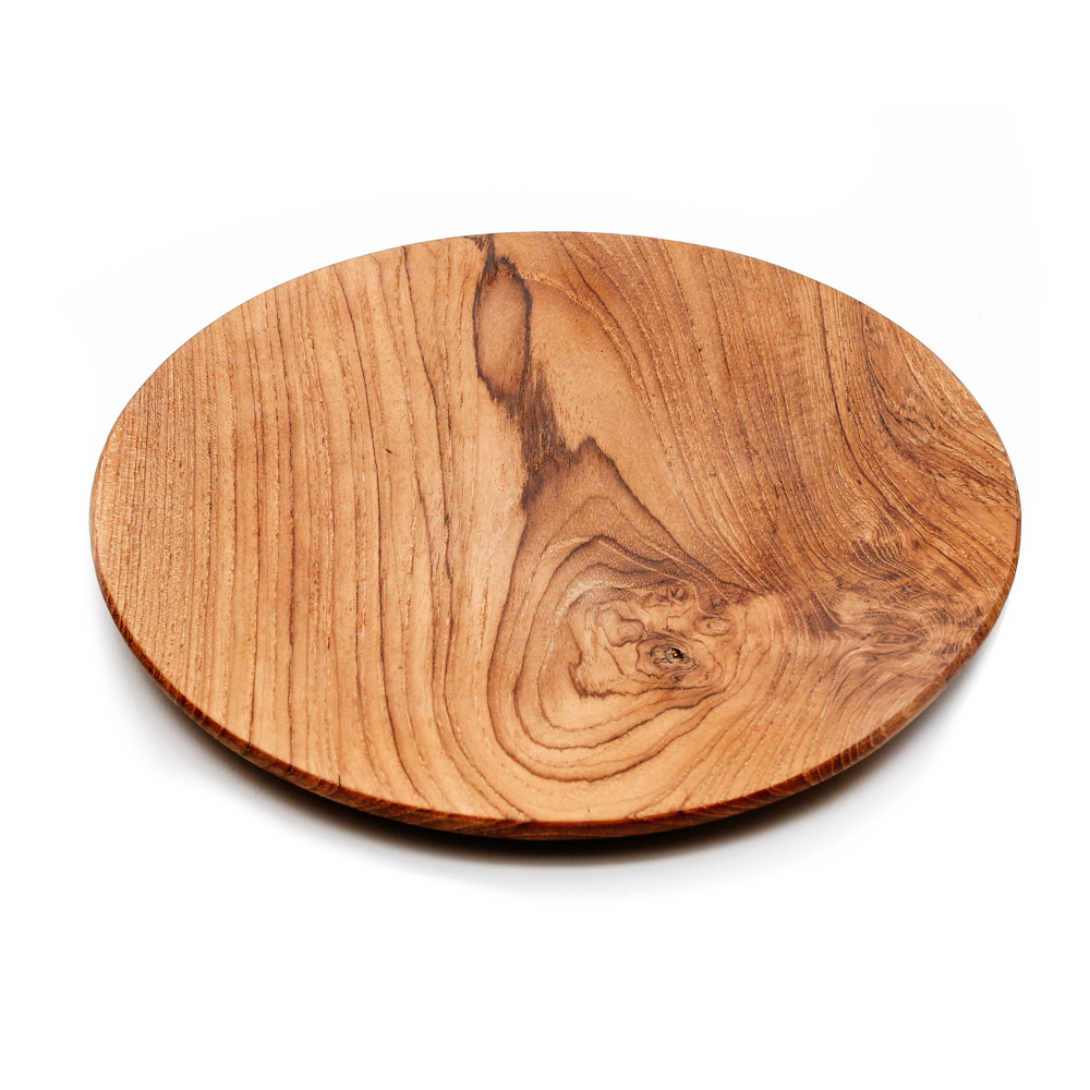 Bazar Bizar The Teak Root Rond Bord - Naturel - Meerdere Maten