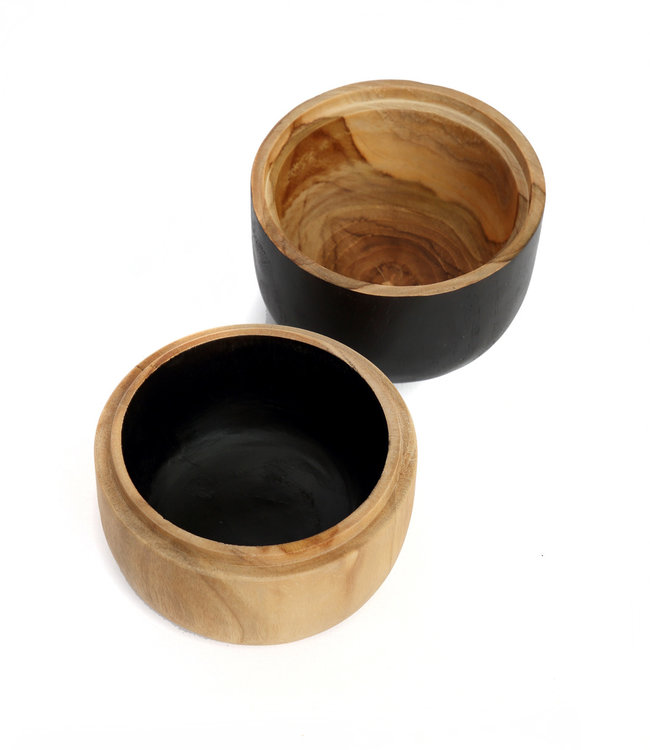 Bazar Bizar The Bondi Dubbele Kom - H14 x B12 cm