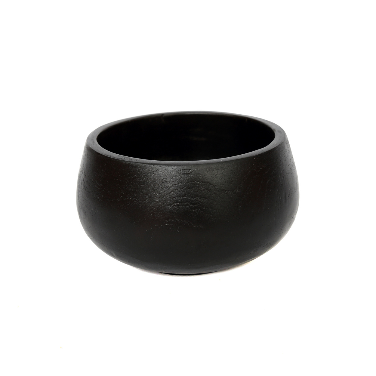 Bazar Bizar The Bondi Zwarte Kom - H9 x B15 cm