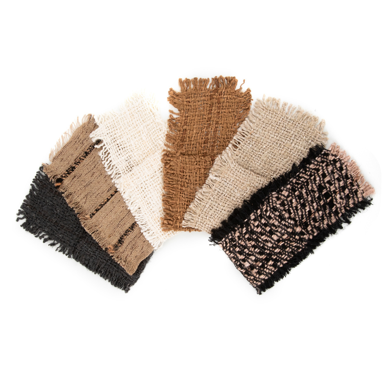 Bazar Bizar The Oh My Gee Bestekhouder - Beige - Set van 4