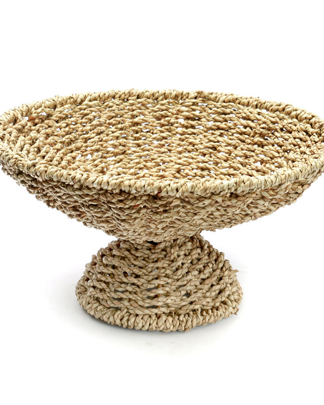Bazar Bizar The Seagrass Fruitschaal - Naturel - H20 cm