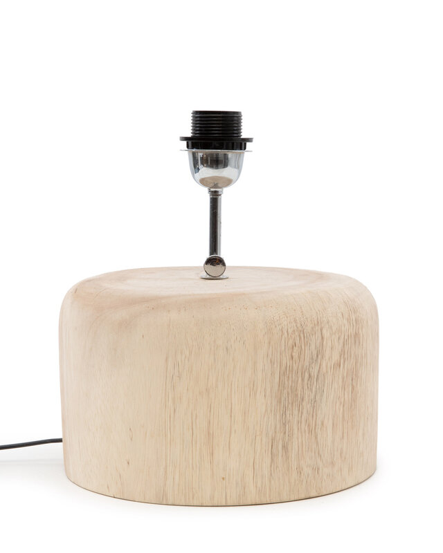 Bazar Bizar The Teak Wood Tafel Lamp Zonder Kap - H26 cm