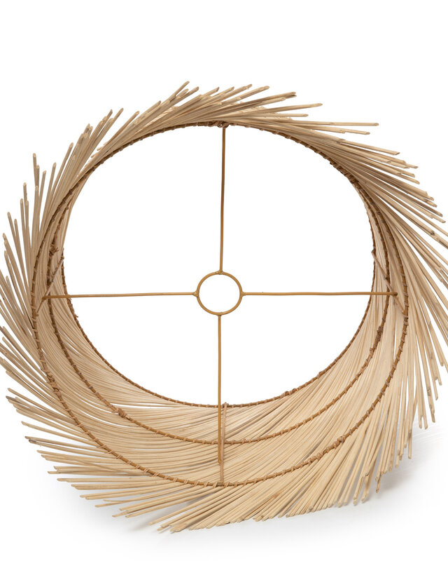 Bazar Bizar The Rattan Tafellamp Kap - Naturel - L48 x B49 x H51 cm