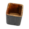 Bazar Bizar The Bondi Vaas - Zwart & Naturel - L12 x B12 x H14 cm Bazar Bizar The Bondi Vaas - Zwart & Naturel - L12 x B12 x H14 cm