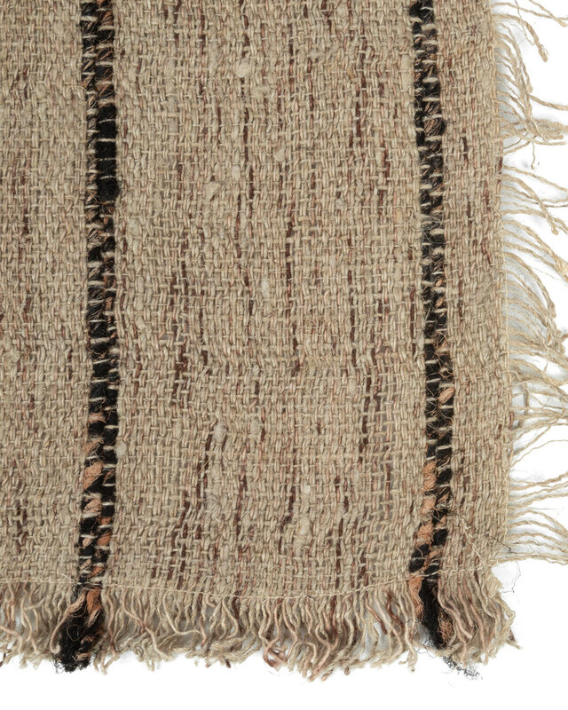 Bazar Bizar The Oh My Gee Placemat - Beige & Zwart - Set van 4