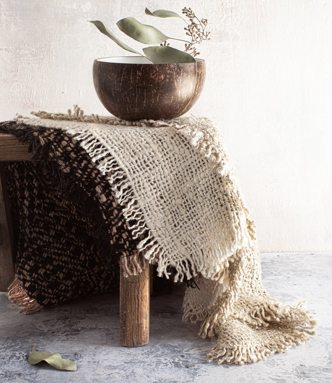 Bazar Bizar The Oh My Gee Placemat - Zwart & Koper - Set van 4