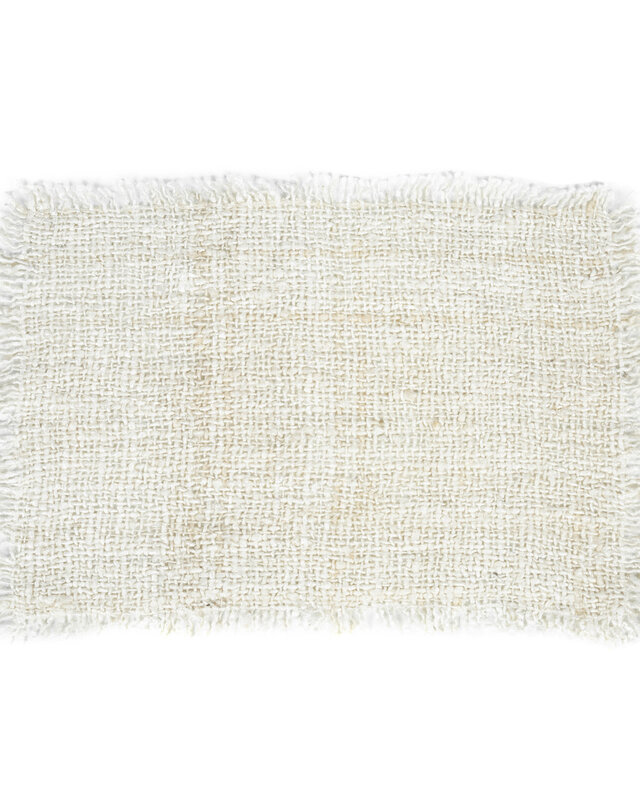 Bazar Bizar The Oh My Gee Placemat - Crème - Set van 4