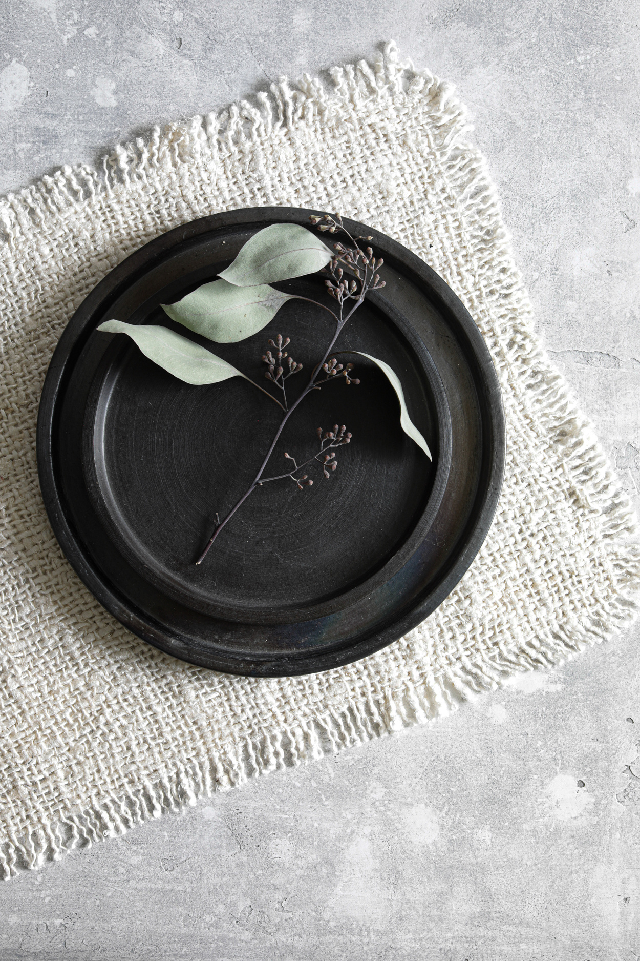 Bazar Bizar The Oh My Gee Placemat - Crème - Set van 4