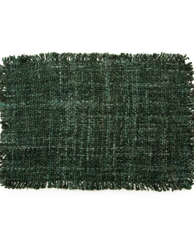 Bazar Bizar The Oh My Gee Placemat - Groen - Set van 4