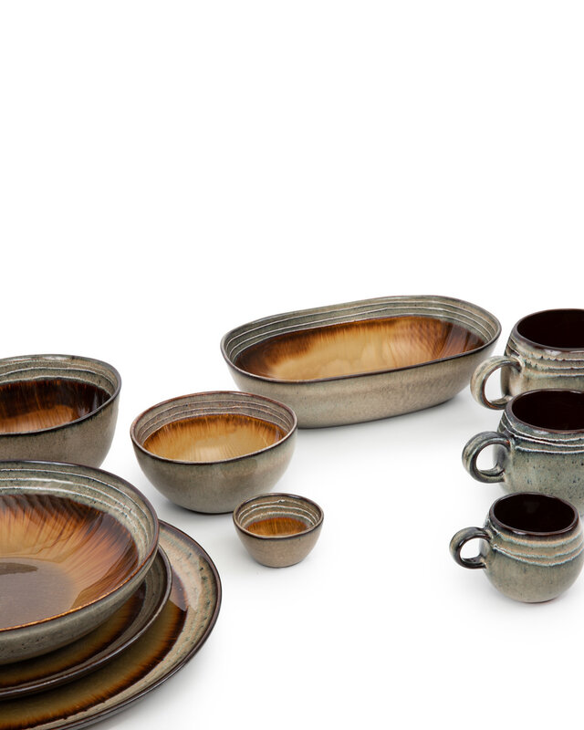 Bazar Bizar The Comporta Dinerbord - Set van 4