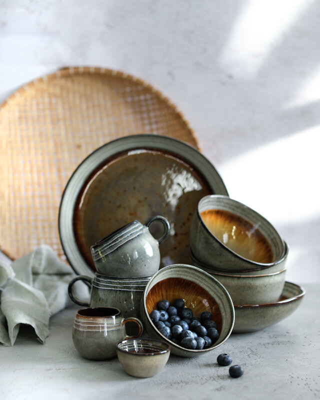 Bazar Bizar The Comporta Pasta Bord - Set van 4