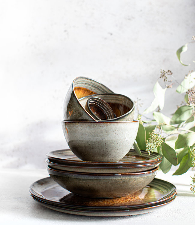 Bazar Bizar The Comporta Pasta Bord - Set van 4