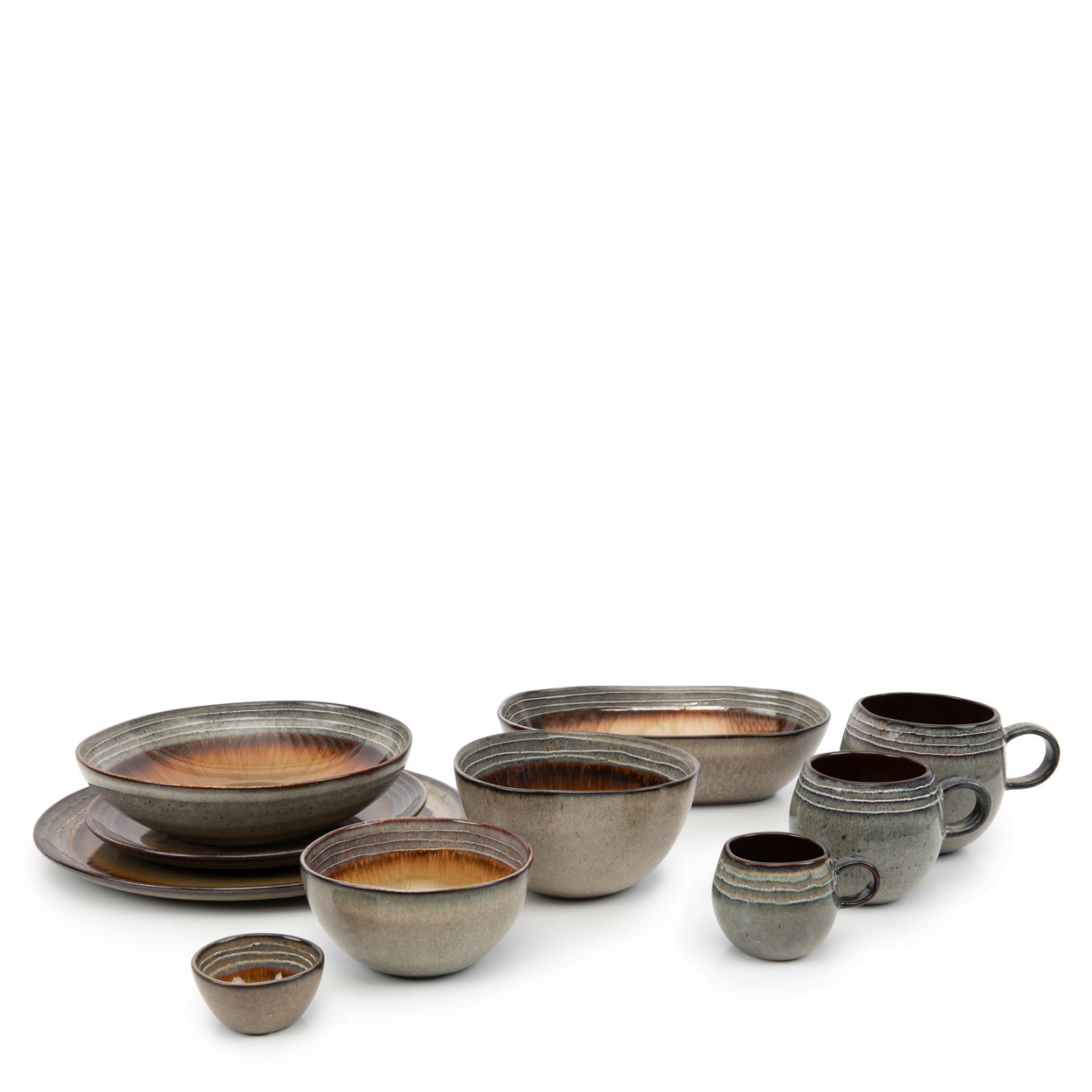 Bazar Bizar The Comporta Pasta Bord - Set van 4
