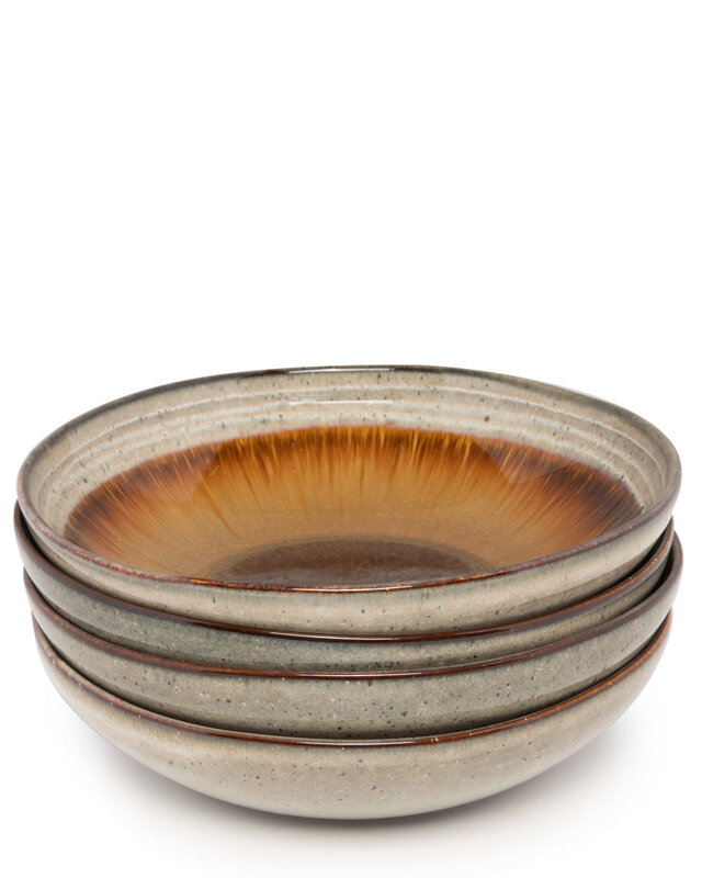 Bazar Bizar The Comporta Pasta Bord - Set van 4