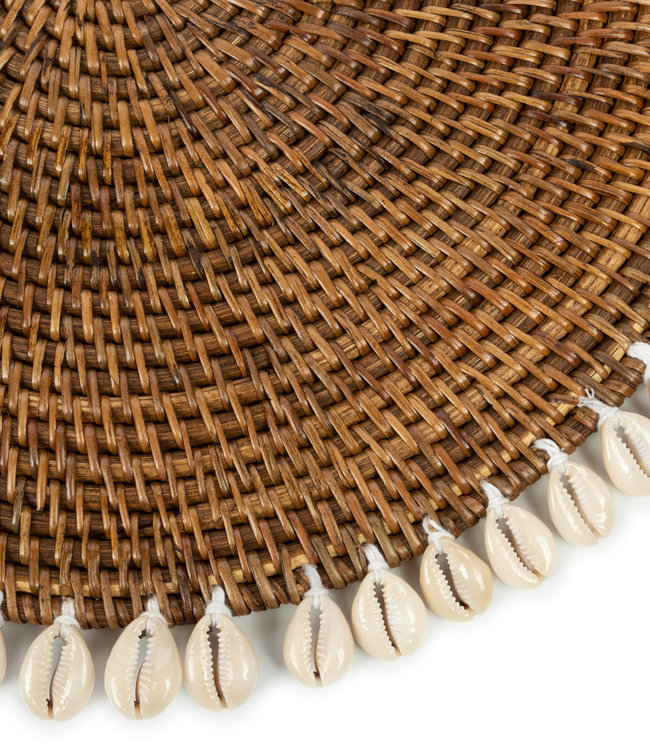 Bazar Bizar The Colonial Shell Placemat - Dia 40 cm