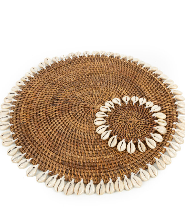 Bazar Bizar The Colonial Shell Placemat - Dia 40 cm