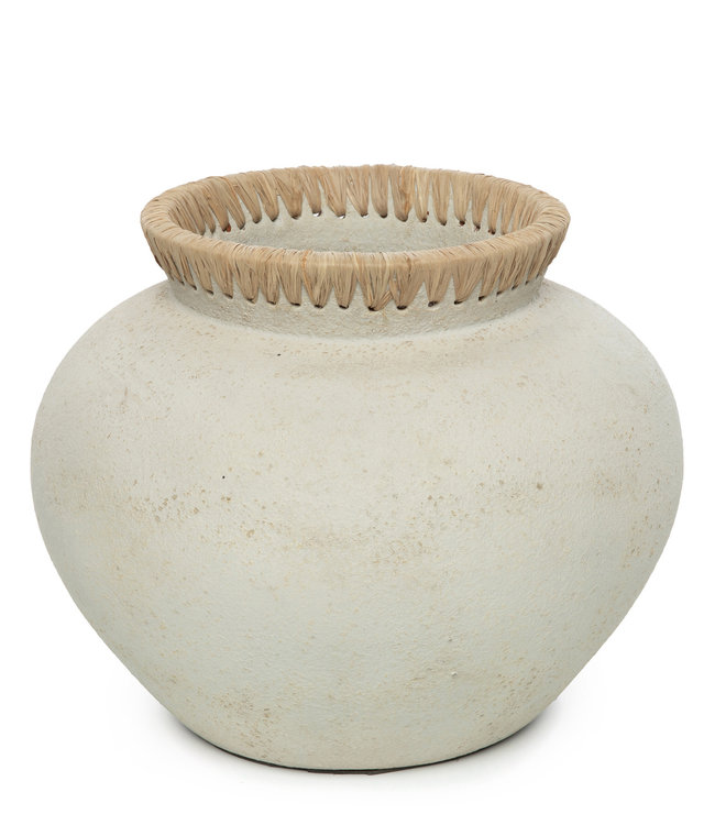 Bazar Bizar The Styly Vaas - Grijs & Naturel - Meerdere Maten