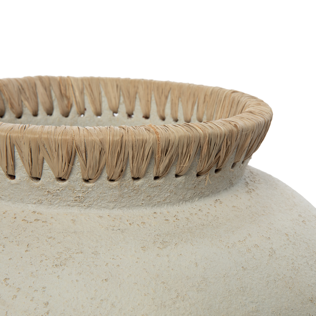 Bazar Bizar The Styly Vaas - Grijs & Naturel - Meerdere Maten