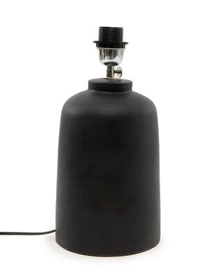 Bazar Bizar Tafellamp Zonder Kap - Zwart - L16 x H34 cm