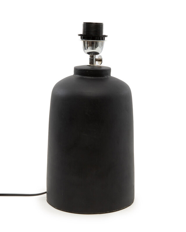 Bazar Bizar Tafellamp Zonder Kap - Zwart - L16 x H34 cm