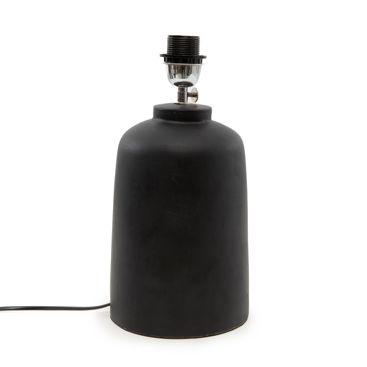Bazar Bizar Tafellamp Zonder Kap - Zwart - L16 x H34 cm