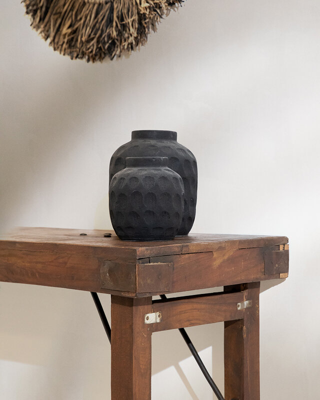 Bazar Bizar The Trendy Vaas - Zwart - Meerdere Maten