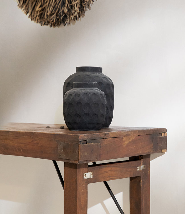 Bazar Bizar The Trendy Vaas - Zwart - Meerdere Maten