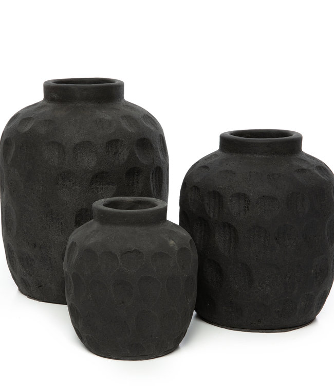 Bazar Bizar The Trendy Vaas - Zwart - Meerdere Maten