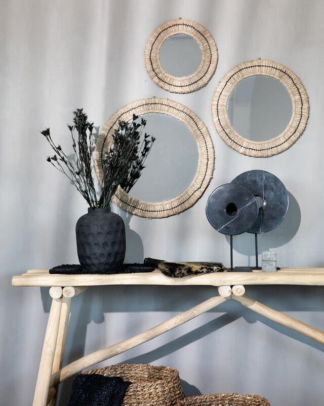 Bazar Bizar The Trendy Vaas - Zwart - Meerdere Maten