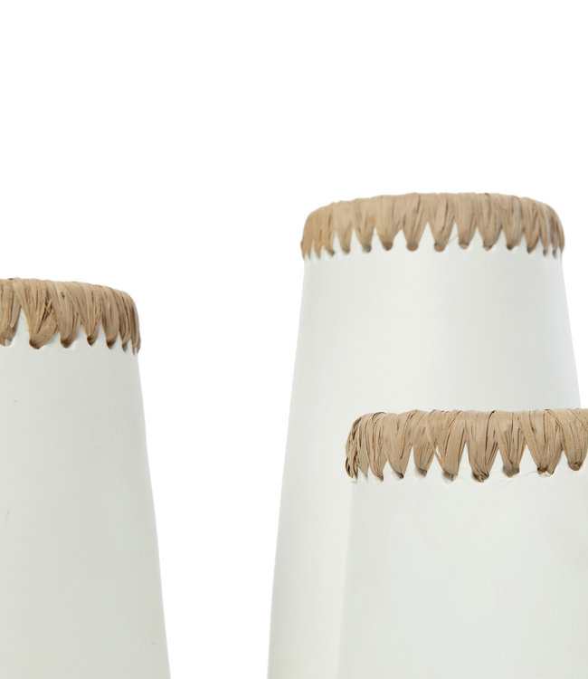 Bazar Bizar The Sneaky Vaas - Wit - Meerdere Maten