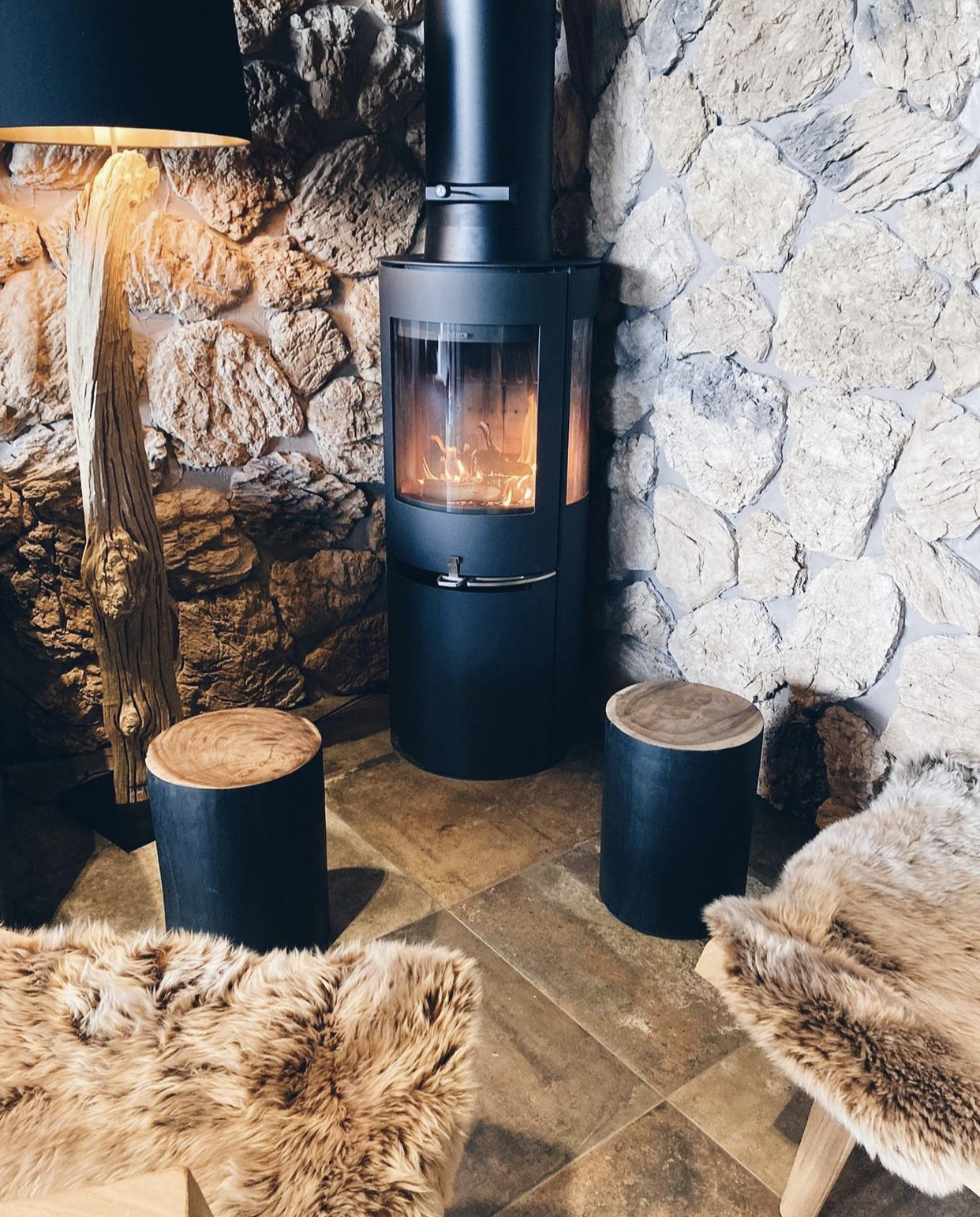 Bazar Bizar The Tribe Kruk - Naturel & Zwart