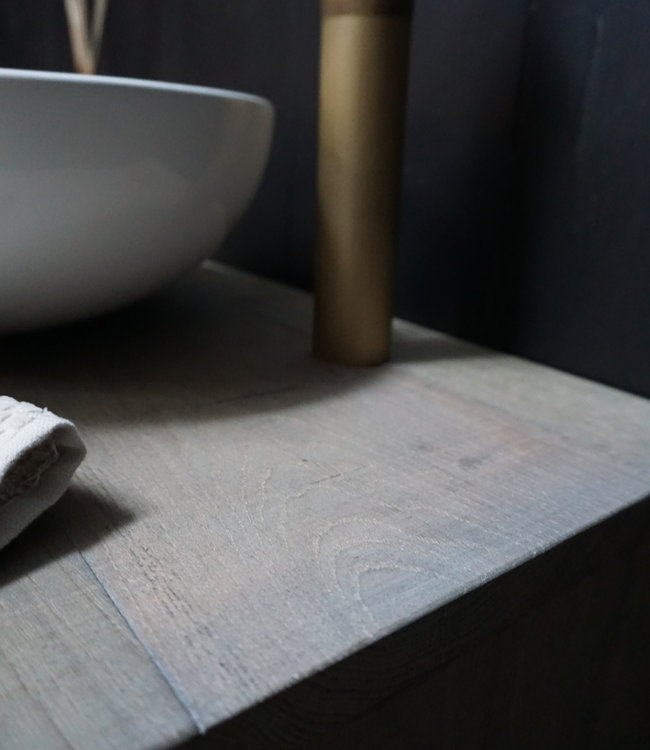 Rene Houtman Eiken Badkamermeubel Rik 120 - 180 cm - Kies Maat